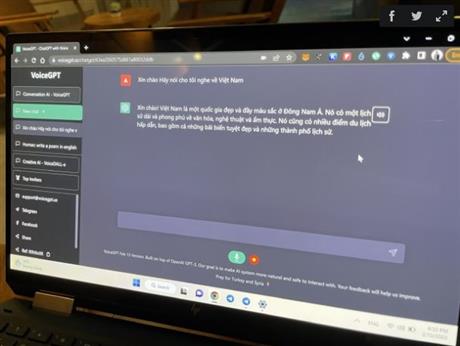 Startup Việt phát triển VoiceGPT